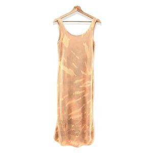 Seafolly Terrain Knit‎ Midi Dress in Sands Small